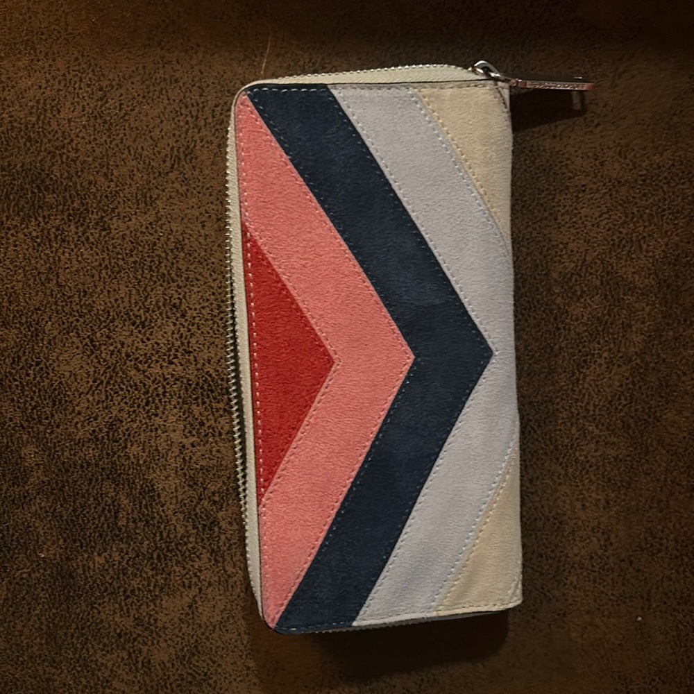 Rebecca Minkoff Suede and Leather Wallet